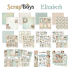 ScrapBoys Elizabeth 8x8 Inch Paper Pad (SB-ELIZ-10)